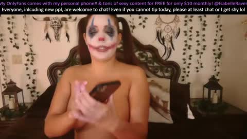 IsabelleRaven online show from 01/17/25, 06:15