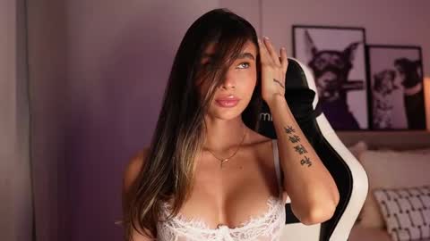 Snapshot of abril_w18 chatting on 11/24/25, 12:21 My name is Alexa. Please say hello I like to chat with you. If you have requests please use tip online show from 11/24/25, 12:21