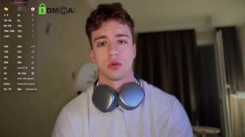 Snapshot of adampolerno chatting on 10/11/25, 02:11 Hi Im Adam Glad to see u here 3 And its my first day online show from 10/11/25, 02:11