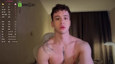 Snapshot of adampolerno chatting on 10/15/25, 12:38 Hi Im Adam Glad to see u here 3 And its my first day online show from 10/15/25, 12:38