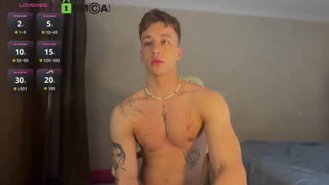 Snapshot of adampolerno chatting on 03/28/26, 12:54 Hi Im Adam Glad to see u here 3 And its my first day online show from 03/28/26, 12:54