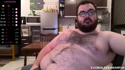 alexxxbear online show from 10/12/25, 10:09