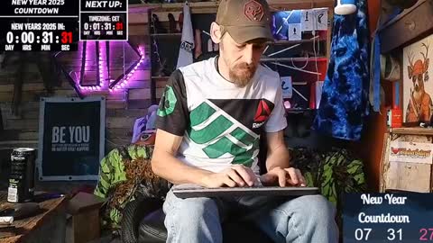 Allan arod online show from 12/31/24, 09:28