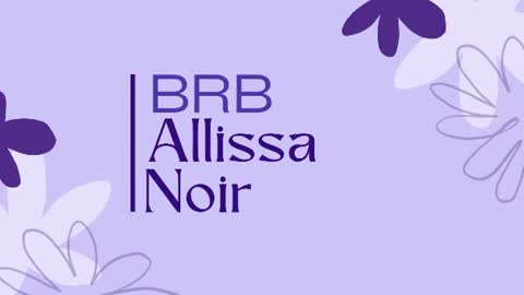 Snapshot of allissa_noir chatting on 06/14/26, 02:20 Allissa online show from 06/14/26, 02:20