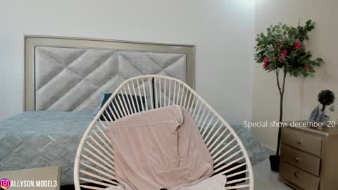 Allyson 3 online show from 12/13/24, 07:43