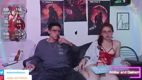 AMBAR AND DAIMON online show from 10/02/25, 07:15