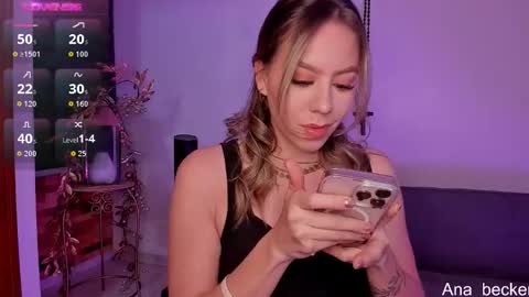 Snapshot of ana_becker1 chatting on 02/16/26, 12:51 Ana online show from 02/16/26, 12:51
