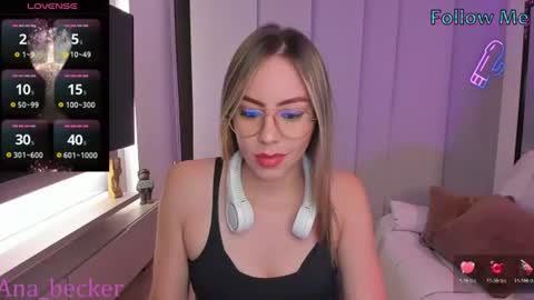 Snapshot of ana_becker1 chatting on 07/14/26, 10:21 Ana online show from 07/14/26, 10:21