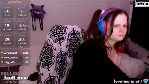 Snapshot of andi_mae chatting on 01/02/25, 10:11 Andi online show from 01/02/25, 10:11