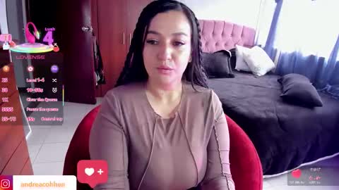 Snapshot of andreacohenz chatting on 11/16/25, 02:55 andrea online show from 11/16/25, 02:55