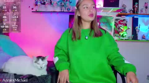 Annie  Michael  online show from 07/11/26, 03:26