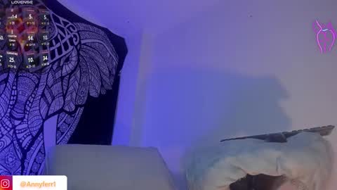 Snapshot of anny_ferrer1 chatting on 01/31/26, 10:30 Hello Open Pvt Moans from lovense Tell me Fav 14 34 69 Especial level 34 online show from 01/31/26, 10:30
