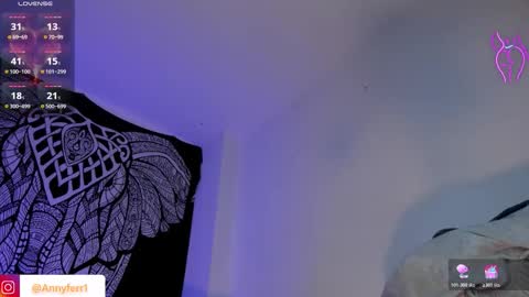 Snapshot of anny_ferrer1 chatting on 03/07/26, 12:07 Hello Open Pvt Moans from lovense Tell me Fav 14 34 69 Especial level 34 online show from 03/07/26, 12:07