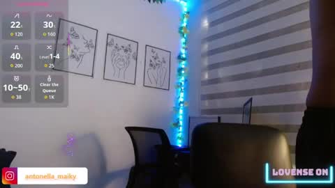 Snapshot of antonella_maiky chatting on 05/28/26, 09:12 Antonella Maiky online show from 05/28/26, 09:12