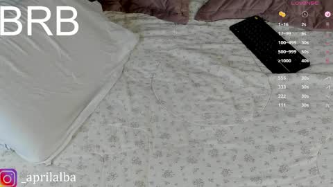 Snapshot of aprilinalba chatting on 04/09/26, 12:54 ALEKSANDRA POLYAKOVA online show from 04/09/26, 12:54