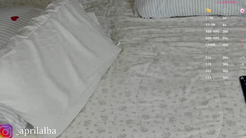 Snapshot of aprilinalba chatting on 04/13/26, 12:49 ALEKSANDRA POLYAKOVA online show from 04/13/26, 12:49