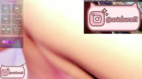 Snapshot of aria_bursett chatting on 09/26/25, 03:16 Aria online show from 09/26/25, 03:16