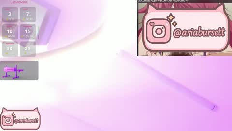 Snapshot of aria_bursett chatting on 10/27/25, 02:54 Aria online show from 10/27/25, 02:54