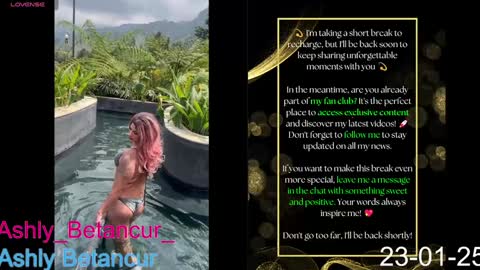 Ashly Betancur  online show from 01/24/25, 04:16
