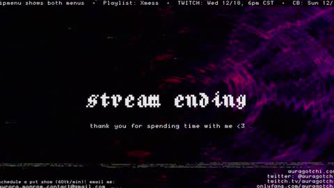 Aurora  Aura online show from 12/15/24, 05:02