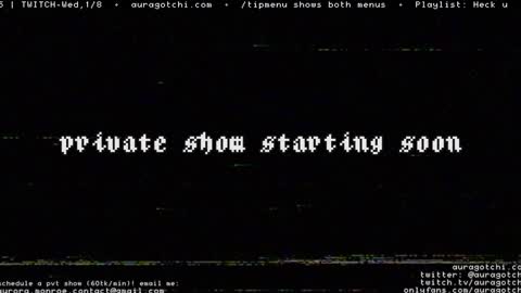 Aurora  Aura online show from 01/04/25, 11:06