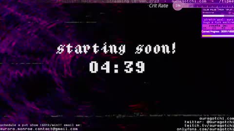 Aurora  Aura online show from 02/23/25, 05:01