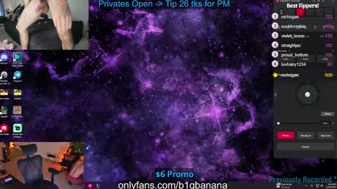 b1gbanana online show from 02/22/25, 04:51