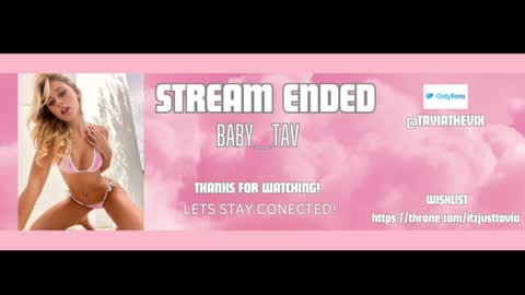 Baby Tavia online show from 03/05/25, 07:17