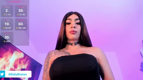 Snapshot of babybriexxx_ chatting on 12/31/24, 11:17 Brianna online show from 12/31/24, 11:17