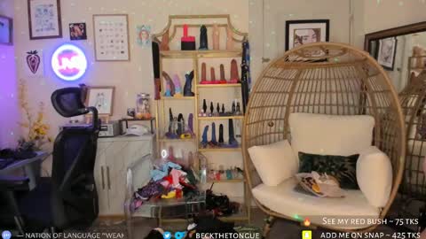 Beck the tongue online show from 09/13/25, 10:20