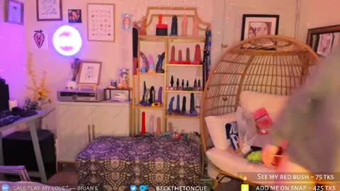 Beck the tongue online show from 09/23/25, 10:02