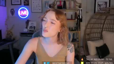 Beck the tongue online show from 07/15/26, 03:23