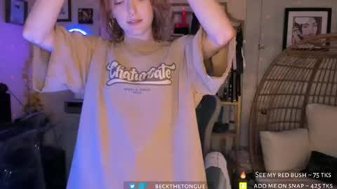 Beck the tongue online show from 07/29/26, 09:57