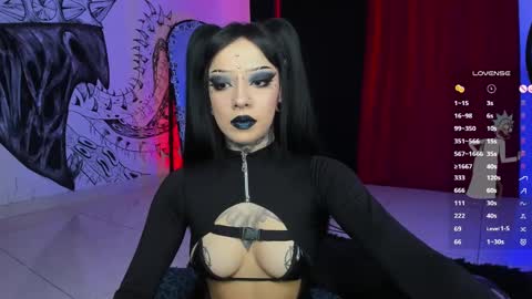 Snapshot of beelzebosss chatting on 01/14/25, 11:48 Daniela  ur fav living dead girl  online show from 01/14/25, 11:48