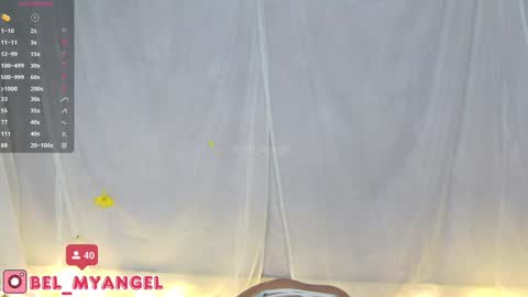 In instagran bel myangel online show from 01/14/25, 04:08