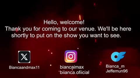 bianca and maxwell online show from 06/21/26, 01:35