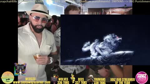 Snapshot of bigbananamilfshake chatting on 02/01/25, 05:49 Mya and Angelo online show from 02/01/25, 05:49