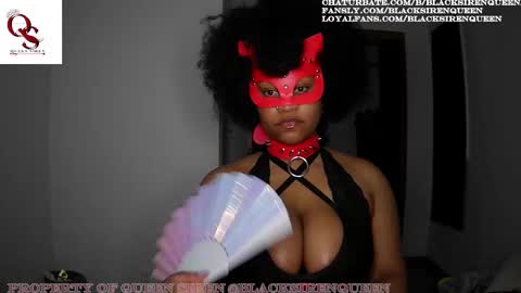 Snapshot of blacksirenqueen chatting on 02/23/25, 08:17 Queen Siren online show from 02/23/25, 08:17
