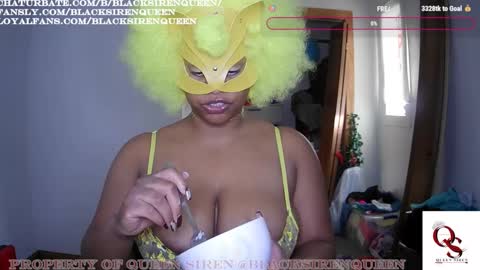 Snapshot of blacksirenqueen chatting on 09/24/25, 01:14 Queen Siren online show from 09/24/25, 01:14