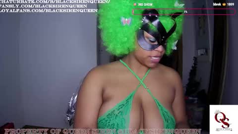 Snapshot of blacksirenqueen chatting on 10/01/25, 10:54 Queen Siren online show from 10/01/25, 10:54