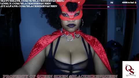Snapshot of blacksirenqueen chatting on 10/28/25, 09:02 Queen Siren online show from 10/28/25, 09:02