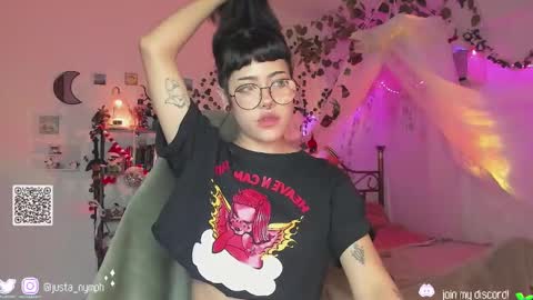   Im Nym  Justa nymph on twitter and IG online show from 12/10/24, 01:43