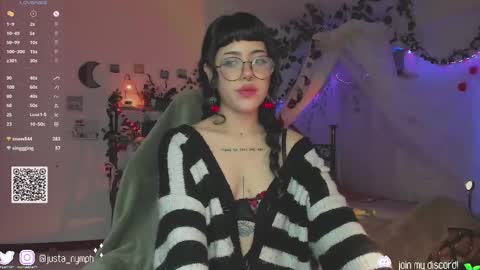   Im Nym  Justa nymph on twitter and IG online show from 12/10/24, 04:45