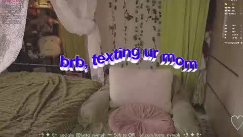   Im Nym  Justa nymph on twitter and IG online show from 07/30/26, 10:42
