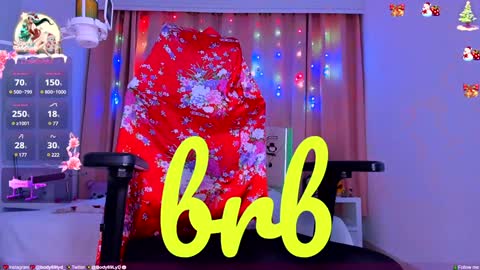 Snapshot of body69ld chatting on 12/28/24, 10:55 DANIELA online show from 12/28/24, 10:55
