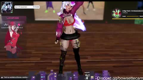 Snapshot of bowsette_ chatting on 10/09/25, 11:47 Camila online show from 10/09/25, 11:47