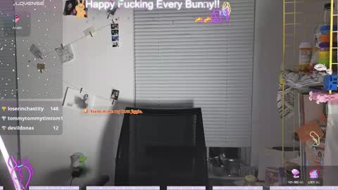 Snapshot of bunnycheekz chatting on 12/09/24, 10:30 Tokki bunny online show from 12/09/24, 10:30