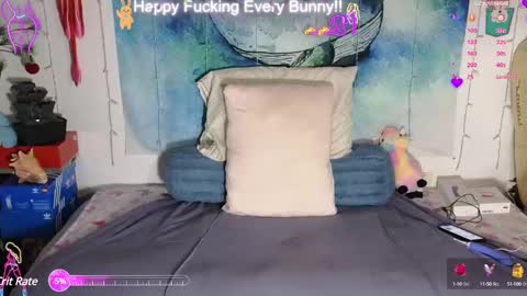 Snapshot of bunnycheekz chatting on 02/11/25, 03:18 Tokki bunny online show from 02/11/25, 03:18