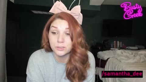 Snapshot of busty_geek48 chatting on 02/04/25, 03:22 Samantha Dee online show from 02/04/25, 03:22