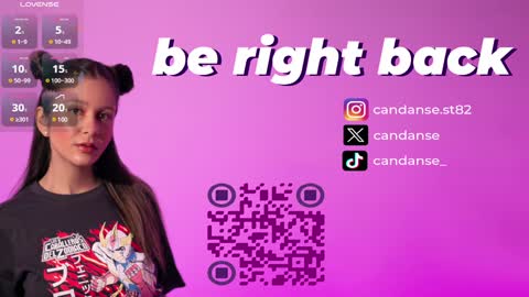 Candase online show from 01/09/25, 02:54